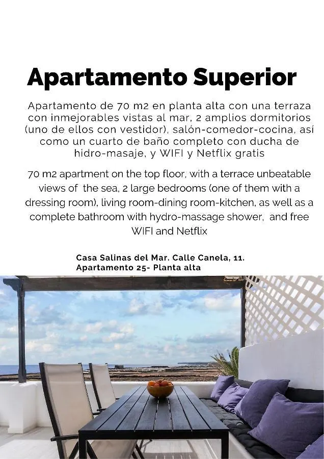 شقة Casa Salinas Del Mar Guatiza